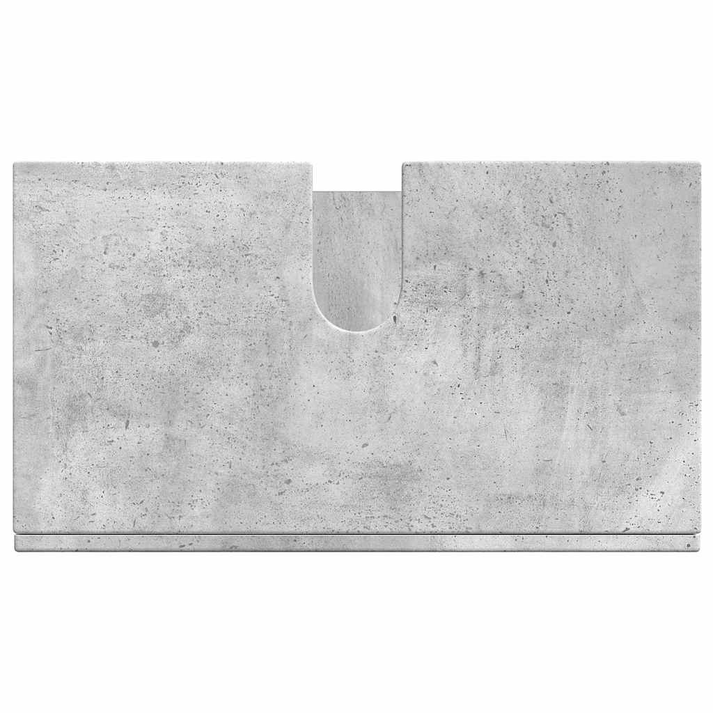 Badezimmer Waschbecken Schrank Betongrau 60 x 34 x 63 cm