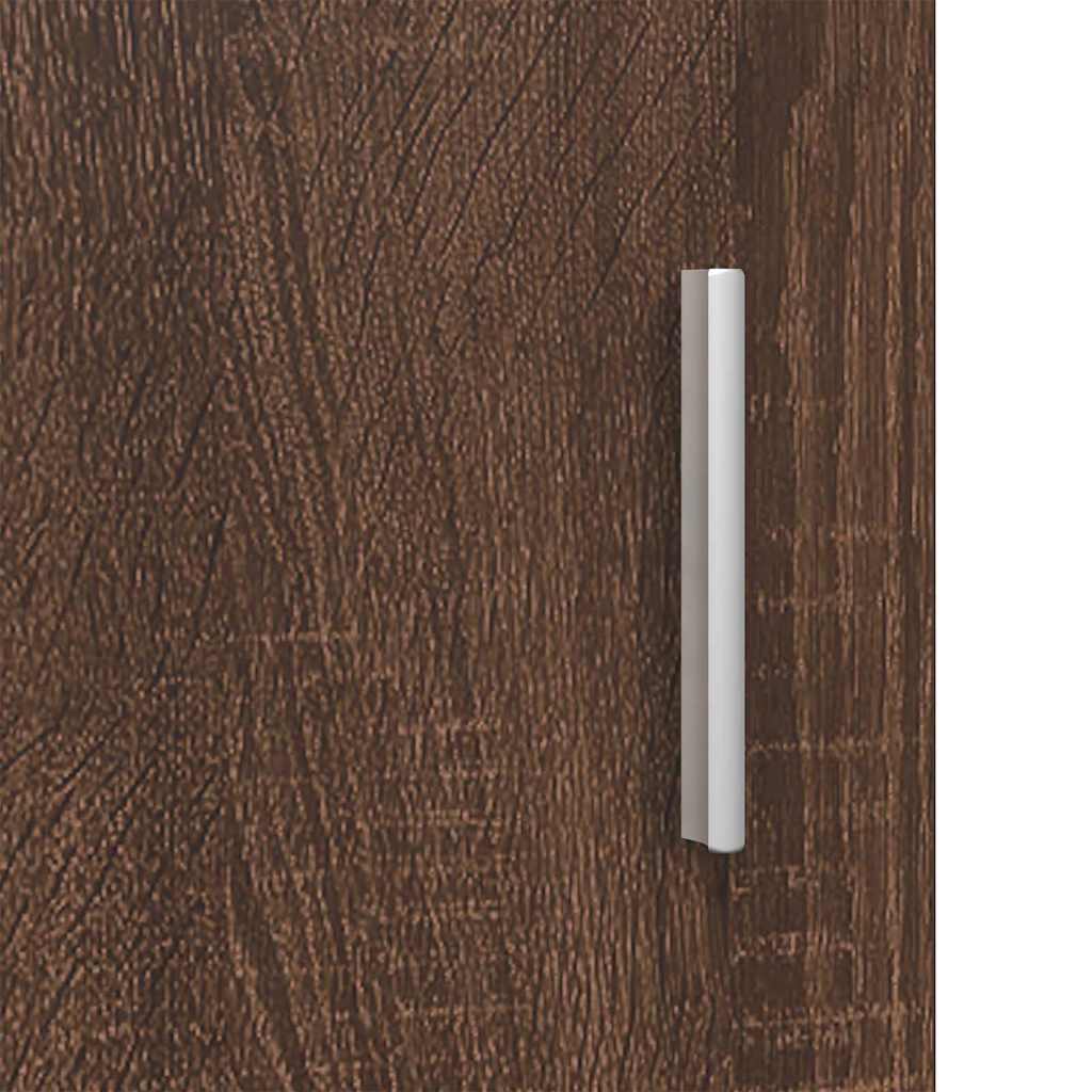 Badezimmer Waschbecken Schrank Braune Eiche 60 x 34 x 63 cm