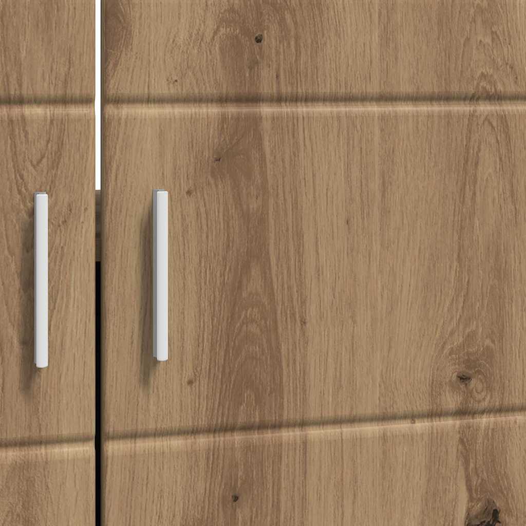 Badezimmer Waschbecken Schrank mit Speicher Eiche handwerklich