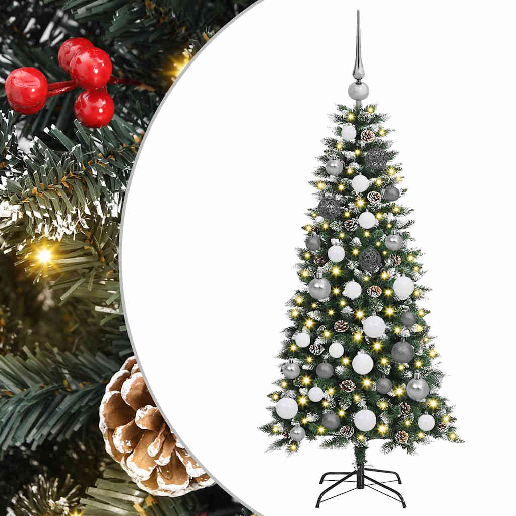 Künstlicher Weihnachtsbaum Grün 120 cm PVC