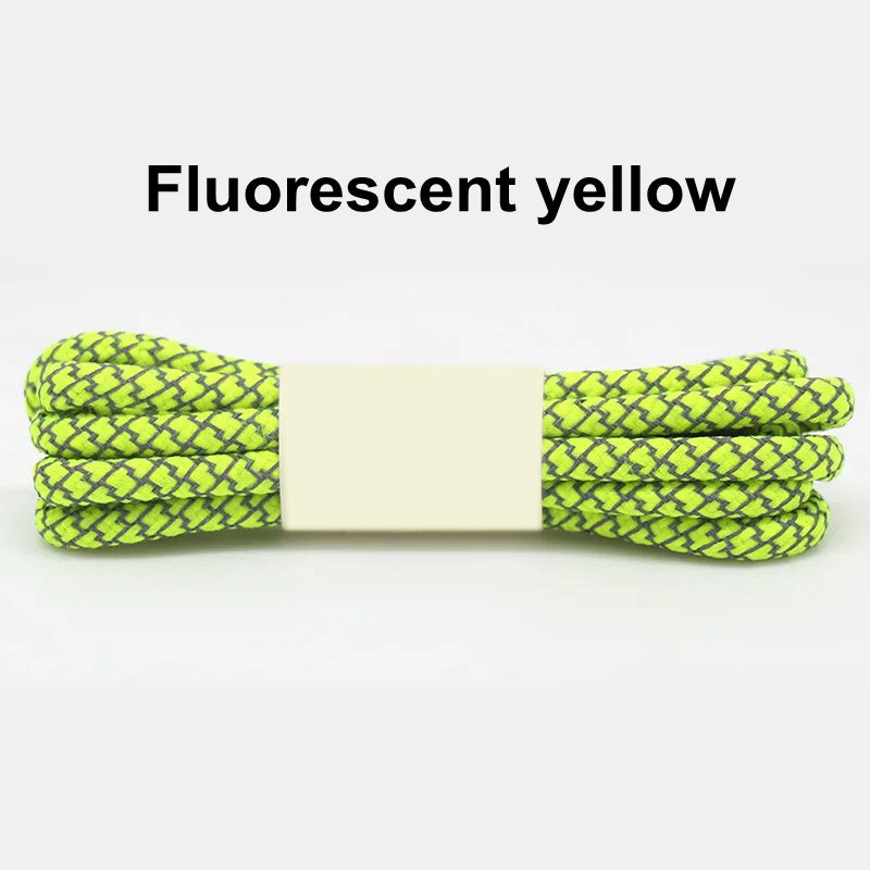 Universal reflective shoelaces highlight