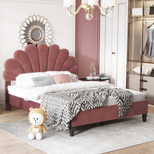 Linen With Metal-framed Double Bed