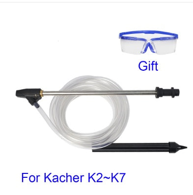 Stainless steel spray gun