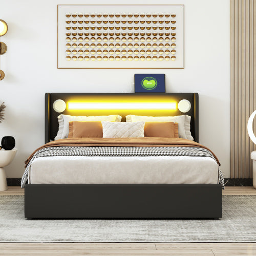 Fiberboard Double Bed