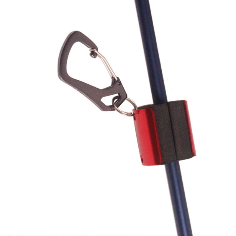 Portable Stream Miniature Retractable Buckle Fly Hanging Rod Device Clamp Rod Artifact