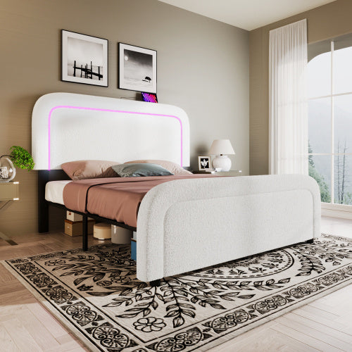 The Wooden Bed Frame Has A Mattress Size 160cmx200cm