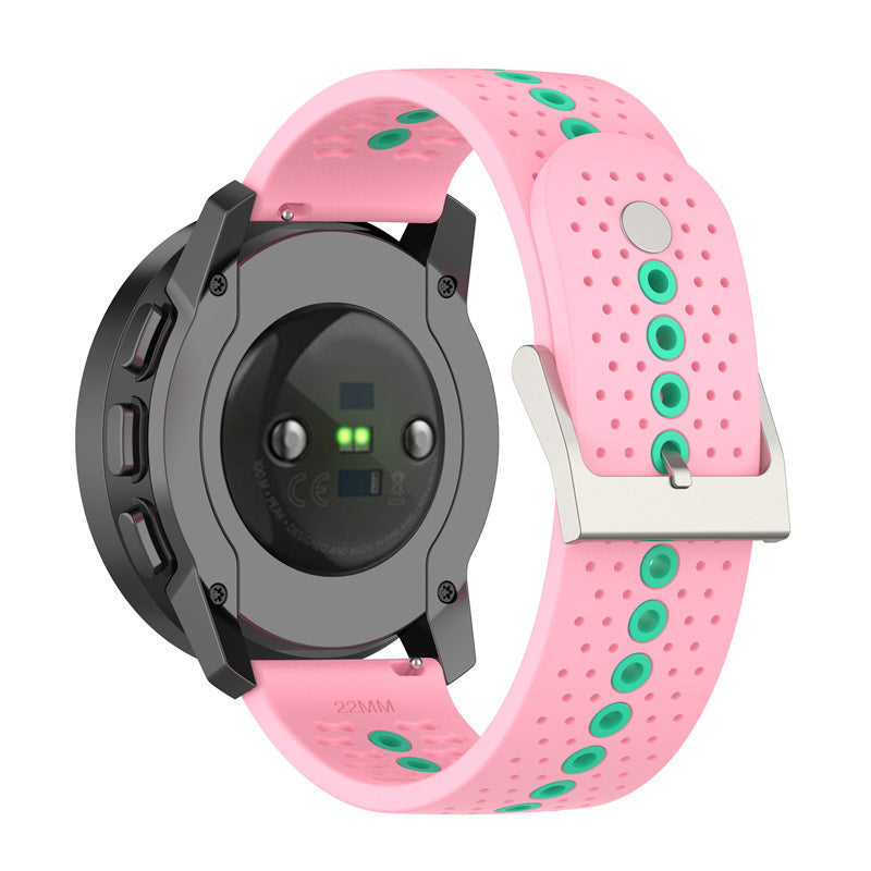 5peak9peak Color Hole Silicone Wristband