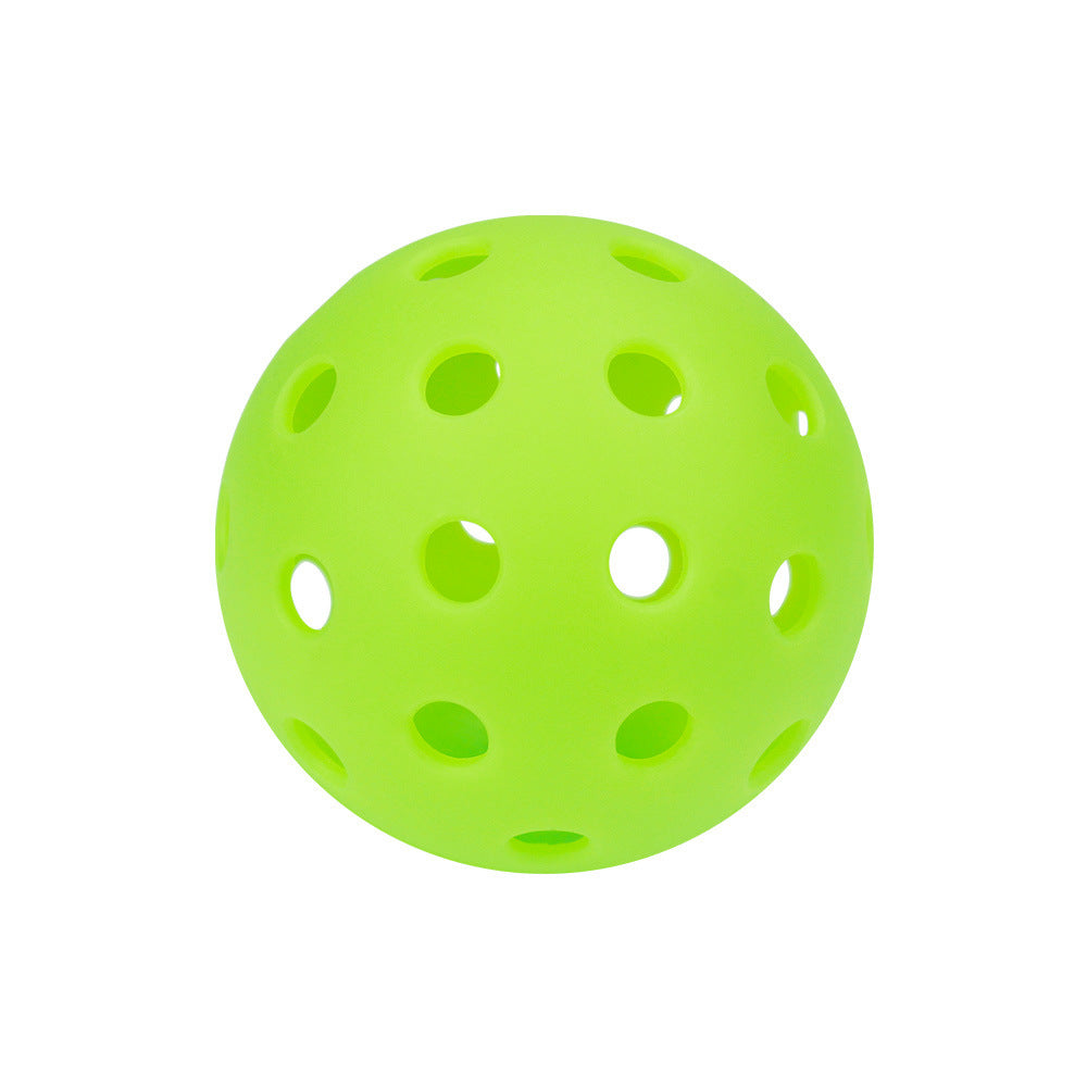 74mm40 Hole 26g Plastic Pickleball Weifu Holed Balls Pickleball Black Net Pocket Suit 12 PCs