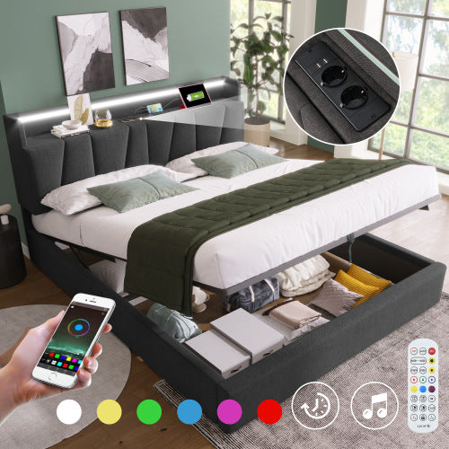 Linen Storage Bed Base