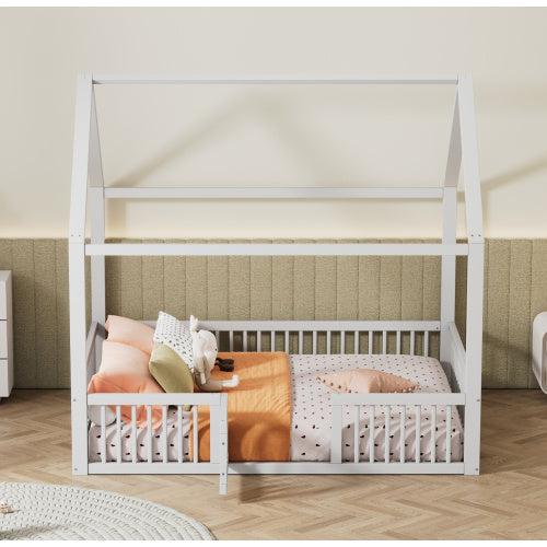 Double Bed In Solid Wood