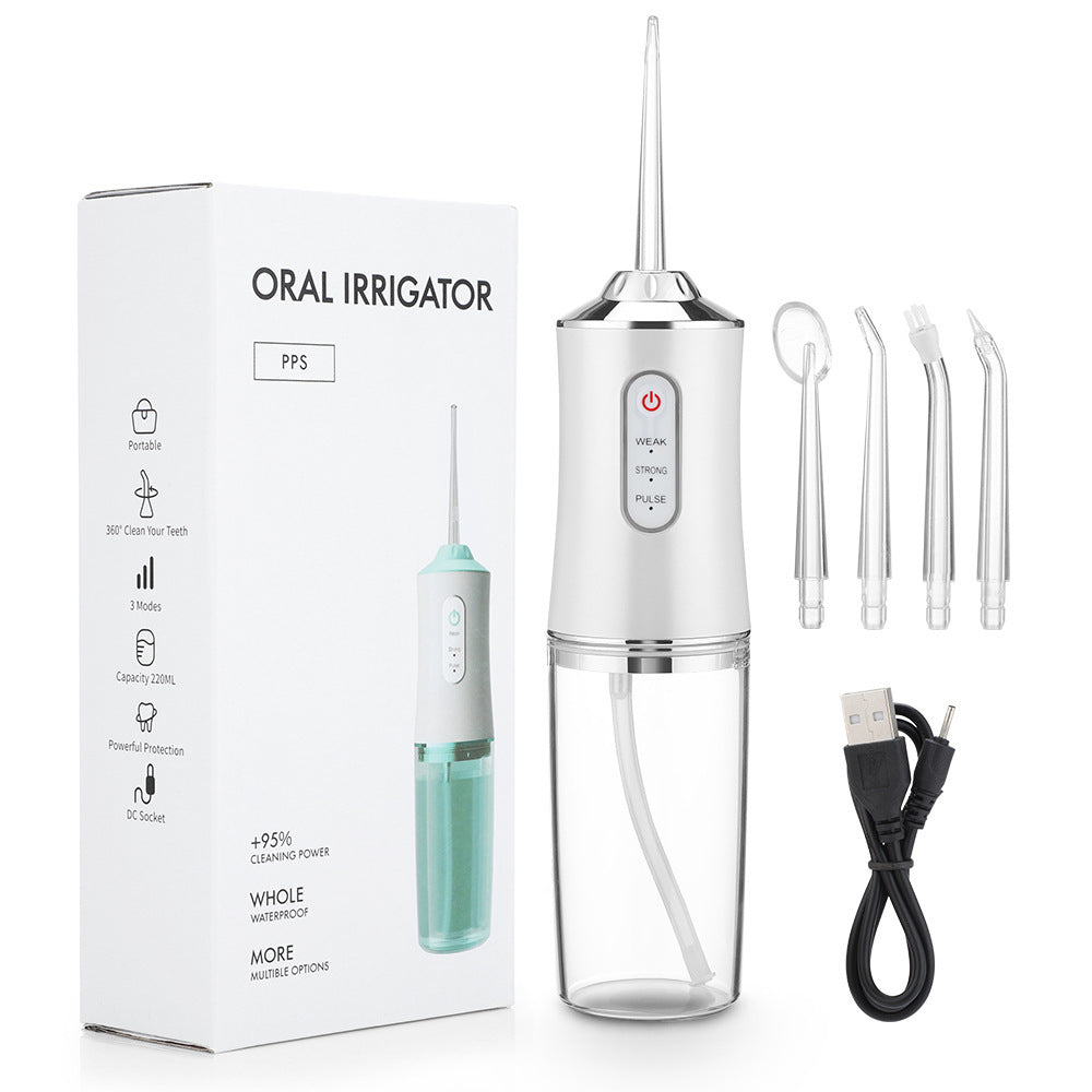 Handheld Electric Water Pick Household 3-speed Water Spray Floss Water Toothpick