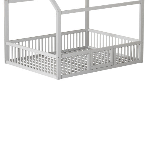 Double Bed In Solid Wood