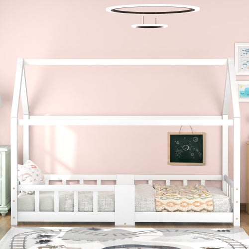 Pine Children's House Bed 90 X 200 Cm