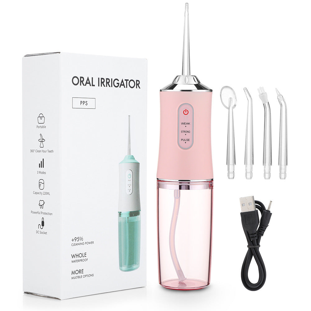 Handheld Electric Water Pick Household 3-speed Water Spray Floss Water Toothpick