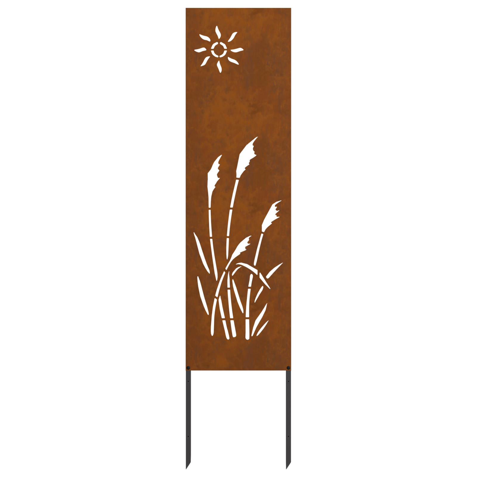 Garten dekoratives Panel Sonstiges Rostig 32 x 140 cm
